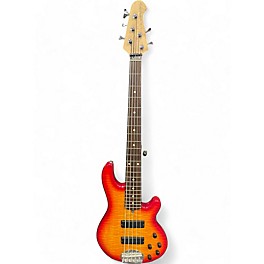 Used Lakland 55-01 Skyline Series 5 String 2 Color Sunburst Electric Bass Guitar