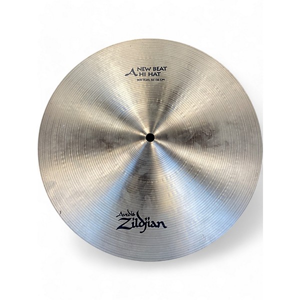 Used Zildjian Used Zildjian 14in New Beat Hi Hat Pair Cymbal