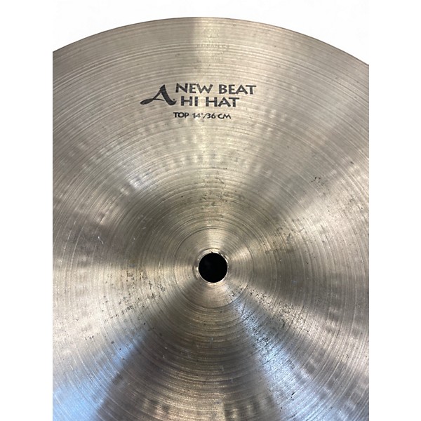 Used Zildjian Used Zildjian 14in New Beat Hi Hat Pair Cymbal