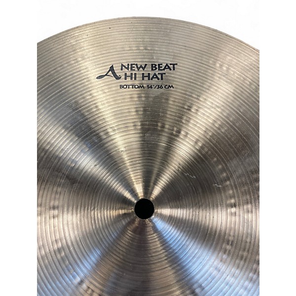 Used Zildjian Used Zildjian 14in New Beat Hi Hat Pair Cymbal