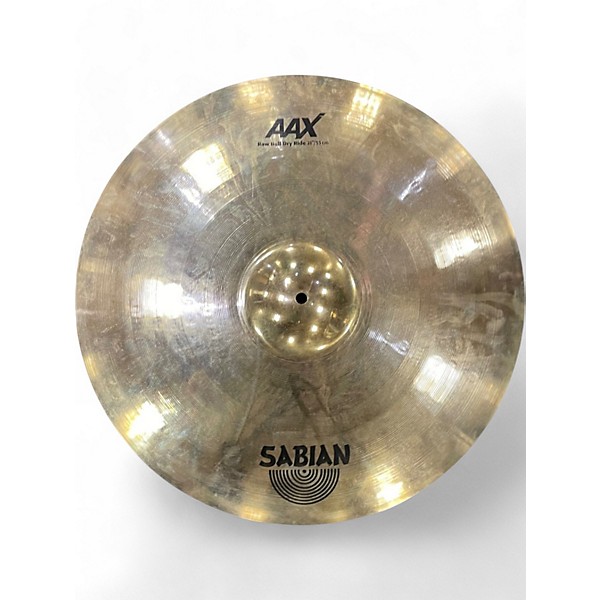 Used SABIAN 21in AAX Raw Bell Dry Ride Cymbal