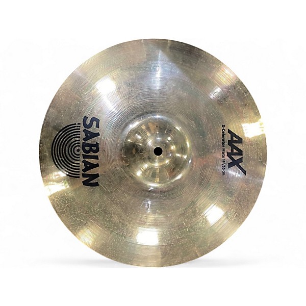 Used SABIAN 14in AAX X Celerator Hi Hat Top Cymbal