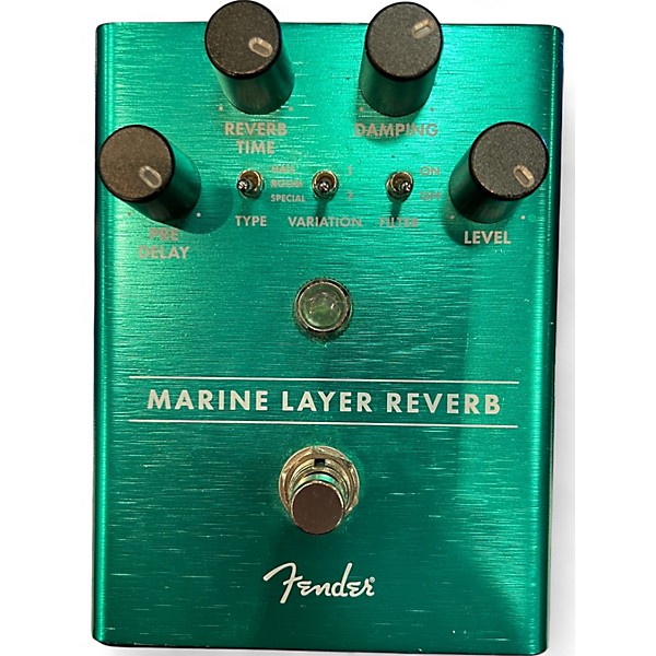 Used Fender Marine Layer Reverb Effect Pedal