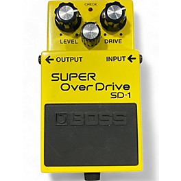 Used BOSS SD1 Super Overdrive Effect Pedal