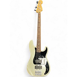 Used 2014 Fender Blacktop Precision Bass White Chrome Pearl Electric Bass Guitar