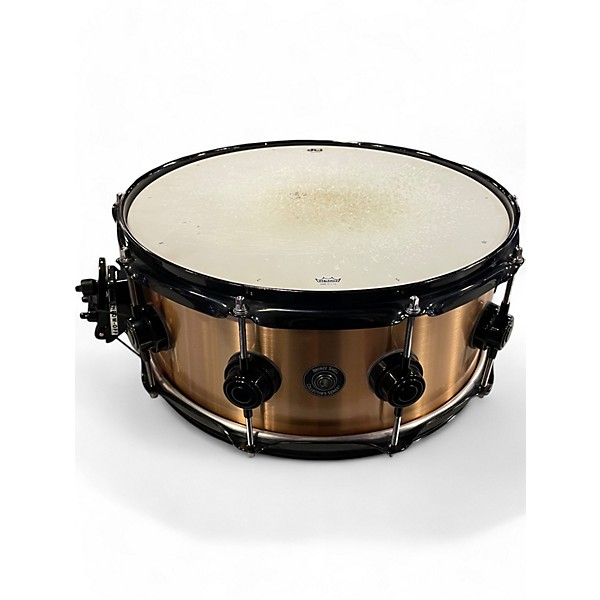 Used DW Used DW 6X14 COLLECTOR'S SERIES CAST BRONZE BRONZE Drum