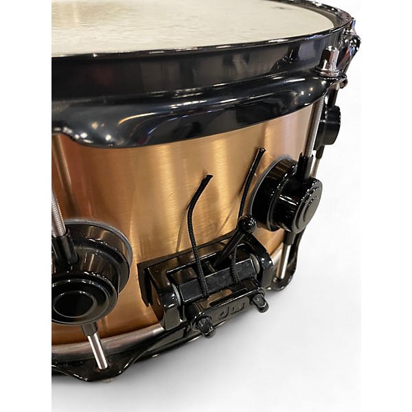 Used DW Used DW 6X14 COLLECTOR'S SERIES CAST BRONZE BRONZE Drum