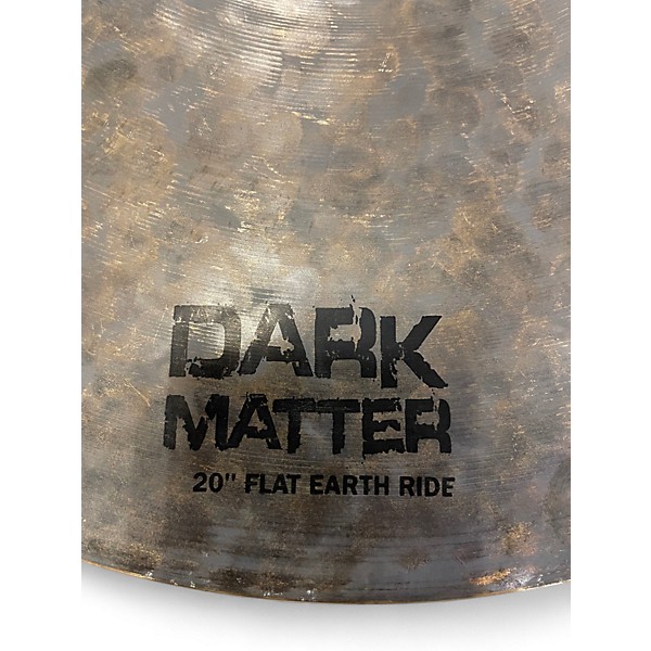 Used Dream Used Dream 20in dark matter flat earth ride Cymbal