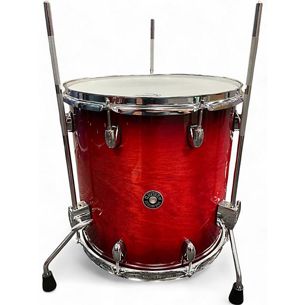 Used Gretsch Drums 3 Piece Catalina Club Series Faded Cherry Drum Kit