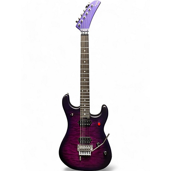 Used EVH 5150 Series Deluxe Purple Solid Body Electric Guitar