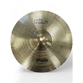 Used Paiste Used Paiste 12in SOUND FORMULA Cymbal