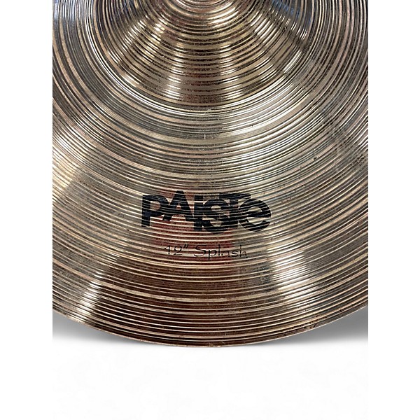 Used Paiste Used Paiste 12in SOUND FORMULA Cymbal