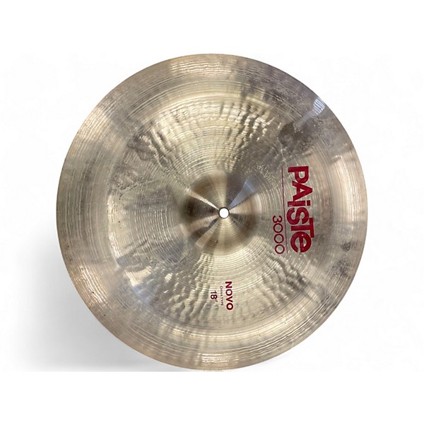 Used Paiste Used Paiste 18in 3000 NOVO CHINA Cymbal