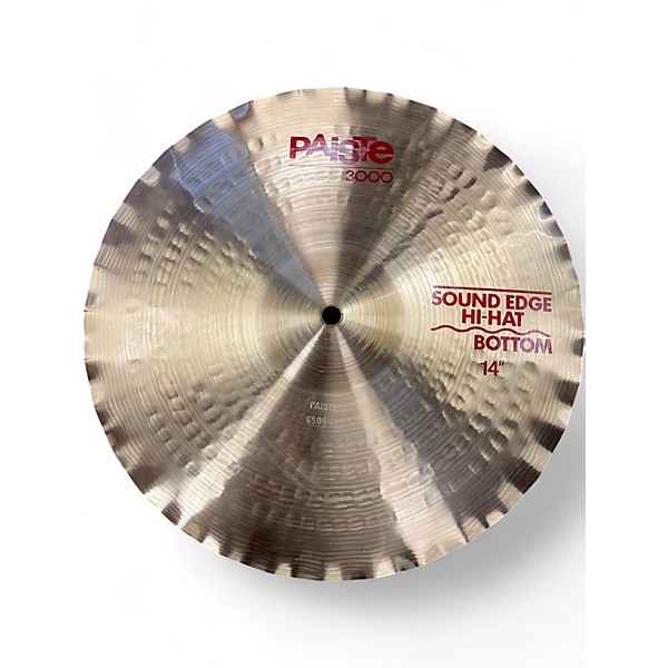 Used Paiste Used Paiste 15in 2002 SOUND EDGE Cymbal