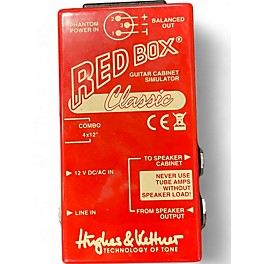 Used Red Box Used Red Box Classic Guitar Cabinet Simulator Pedal