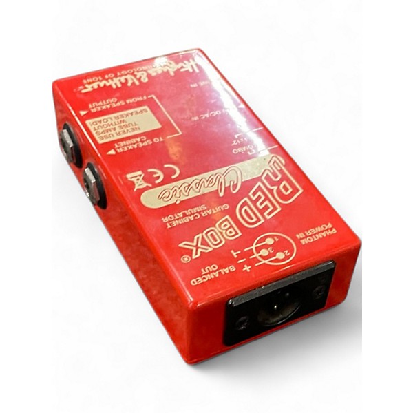 Used Red Box Used Red Box Classic Guitar Cabinet Simulator Pedal