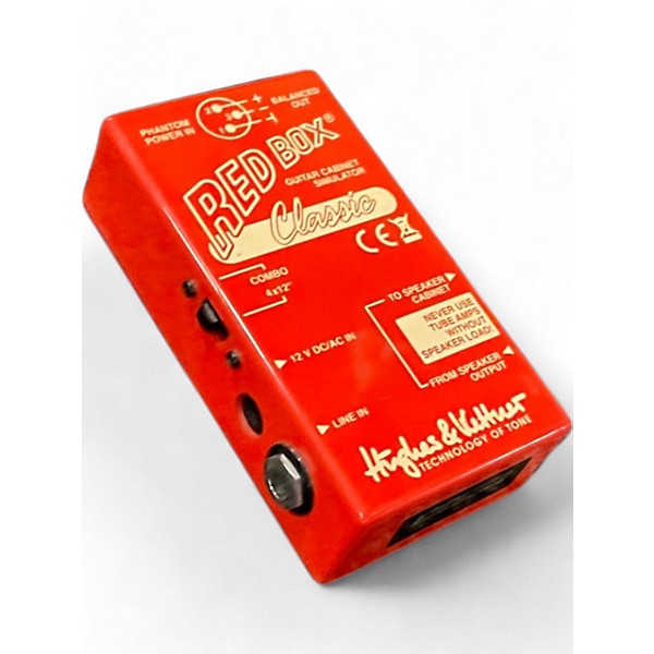 Used Red Box Used Red Box Classic Guitar Cabinet Simulator Pedal