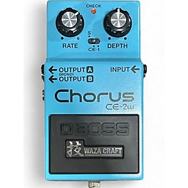 Used 2022 BOSS CE2W Waza Craft Chorus Effect Pedal