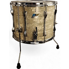 Used Ludwig 15X12 Snare white marine pearl Drum