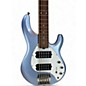 Used Sterling by Music Man Used Sterling by Music Man Ray5 5 String Lake Placid Blue Electric Bass Guitar