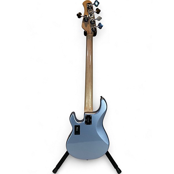 Used Sterling by Music Man Used Sterling by Music Man Ray5 5 String Lake Placid Blue Electric Bass Guitar