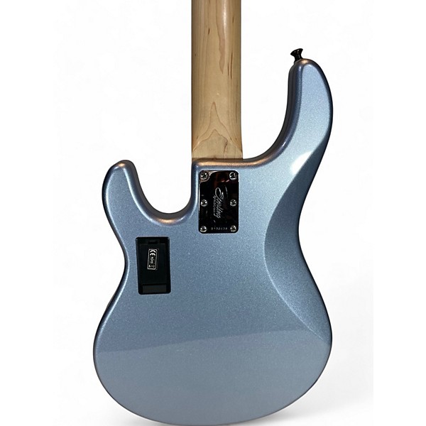 Used Sterling by Music Man Used Sterling by Music Man Ray5 5 String Lake Placid Blue Electric Bass Guitar