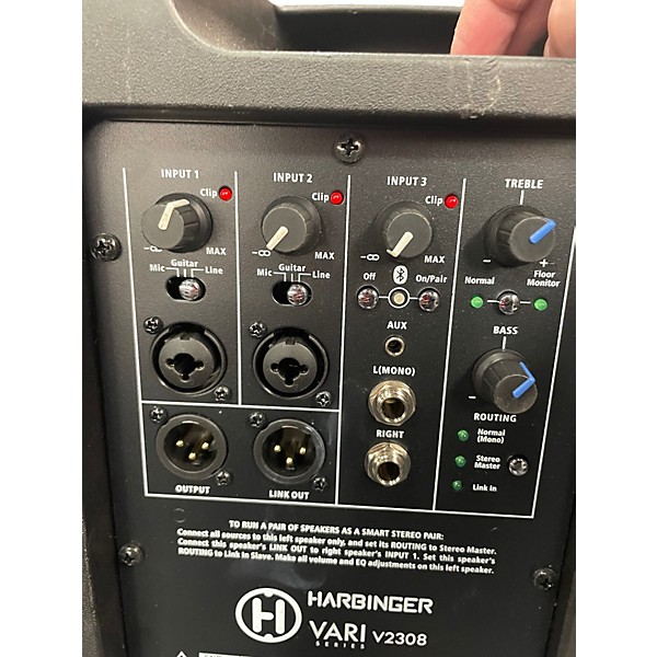 Used Harbinger V2308 Powered Speaker