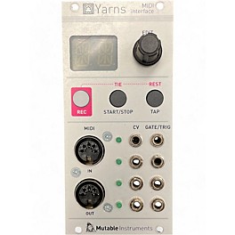 Used Mutable Instruments Yarns Audio Interface