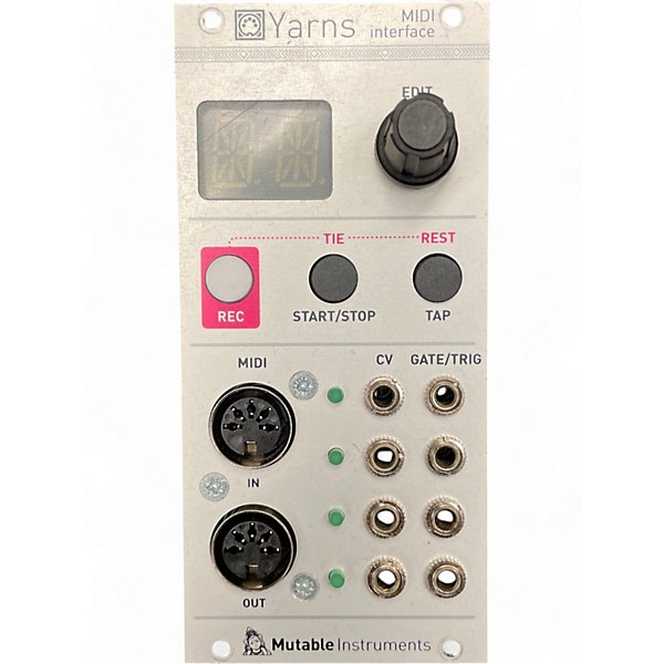 Used Mutable Instruments Yarns Audio Interface