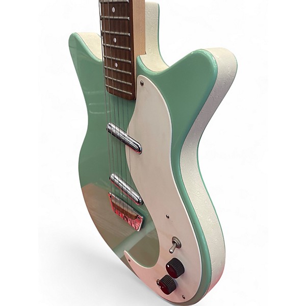 Used Danelectro Stock '59 Seafoam Green Solid Body Electric Guitar