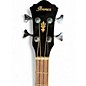 Used Ibanez AEB5E Black Acoustic Bass Guitar