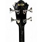 Used Ibanez AEB5E Black Acoustic Bass Guitar