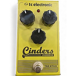 Used TC Electronic Cinders Overdrive Effect Pedal