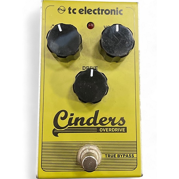 Used TC Electronic Cinders Overdrive Effect Pedal