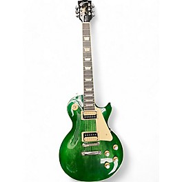 Used Gibson Les Paul Classic Green Solid Body Electric Guitar