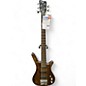 Used Warwick PRO SERIES CORVETTE 5 STRING Brown Electric Bass Guitar thumbnail