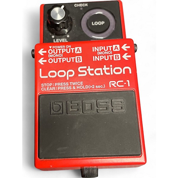 Used BOSS RC1 Loop Station Pedal