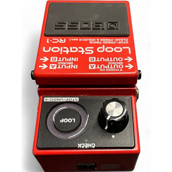 Used BOSS RC1 Loop Station Pedal