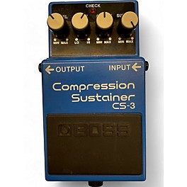 Used BOSS CS3 Compressor Sustainer Effect Pedal