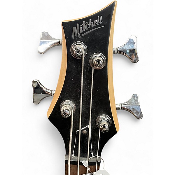 Used Mitchell MB100 Charcoal Satin Electric Bass Guitar