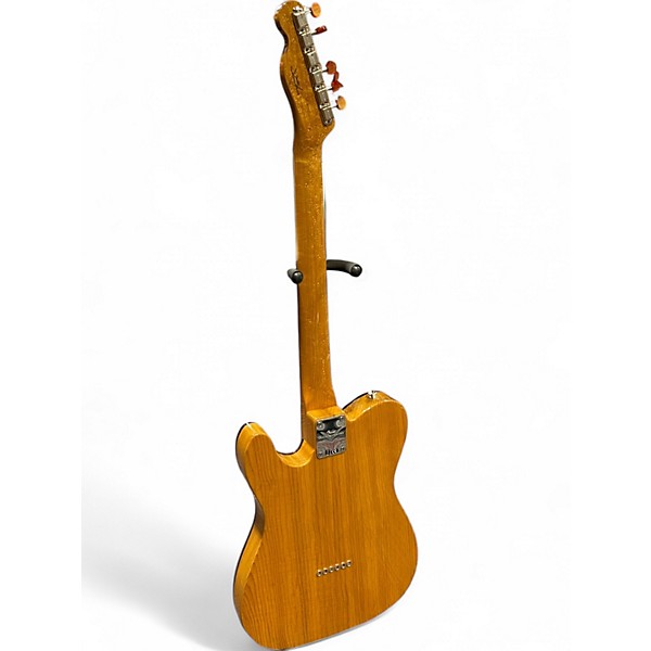 Used Fender Custom Artisan Buckeye Double Esquire Burl Hollow Body Electric Guitar