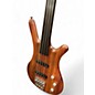 Used Warwick Pro Series Standard Corvette 4 String Fretless Walnut Electric Bass Guitar