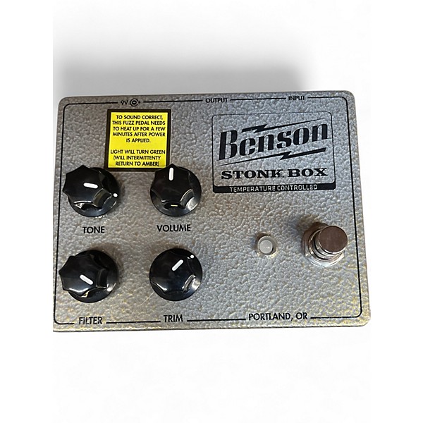 Used Benson Amps STONK BOX Effect Pedal