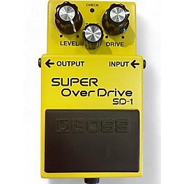 Used BOSS SD1 Super Overdrive Effect Pedal