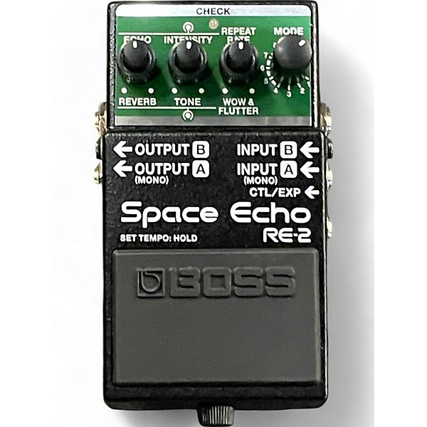 Used BOSS re-2 Space Echo Effect Pedal