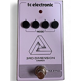 Used TC Electronic 3rd Dimension Chorus Effect Pedal