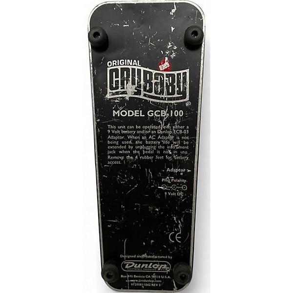 Used Dunlop CRYBABY Bass Effect Pedal