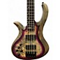 Used Schecter Guitar Research Riot 4 String left handed Aurora Burst  Electric Bass Guitar