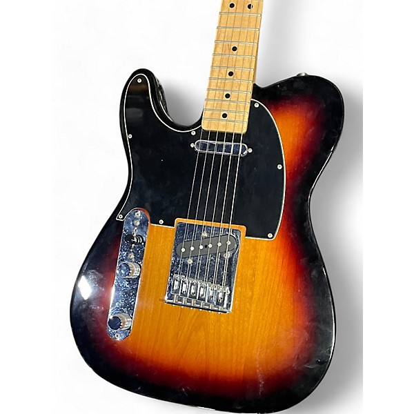 Used 2014 Fender Standard Telecaster 3 Tone Sunburst Solid Body Electric Guitar