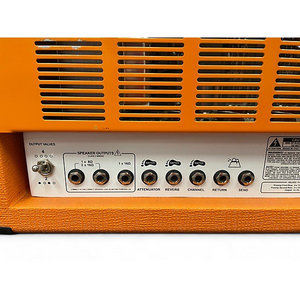 Used Orange Amplifiers Rockerverb 100H MKIII Tube Guitar Amp Head